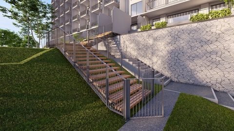 Outdoor Staircase foto 2